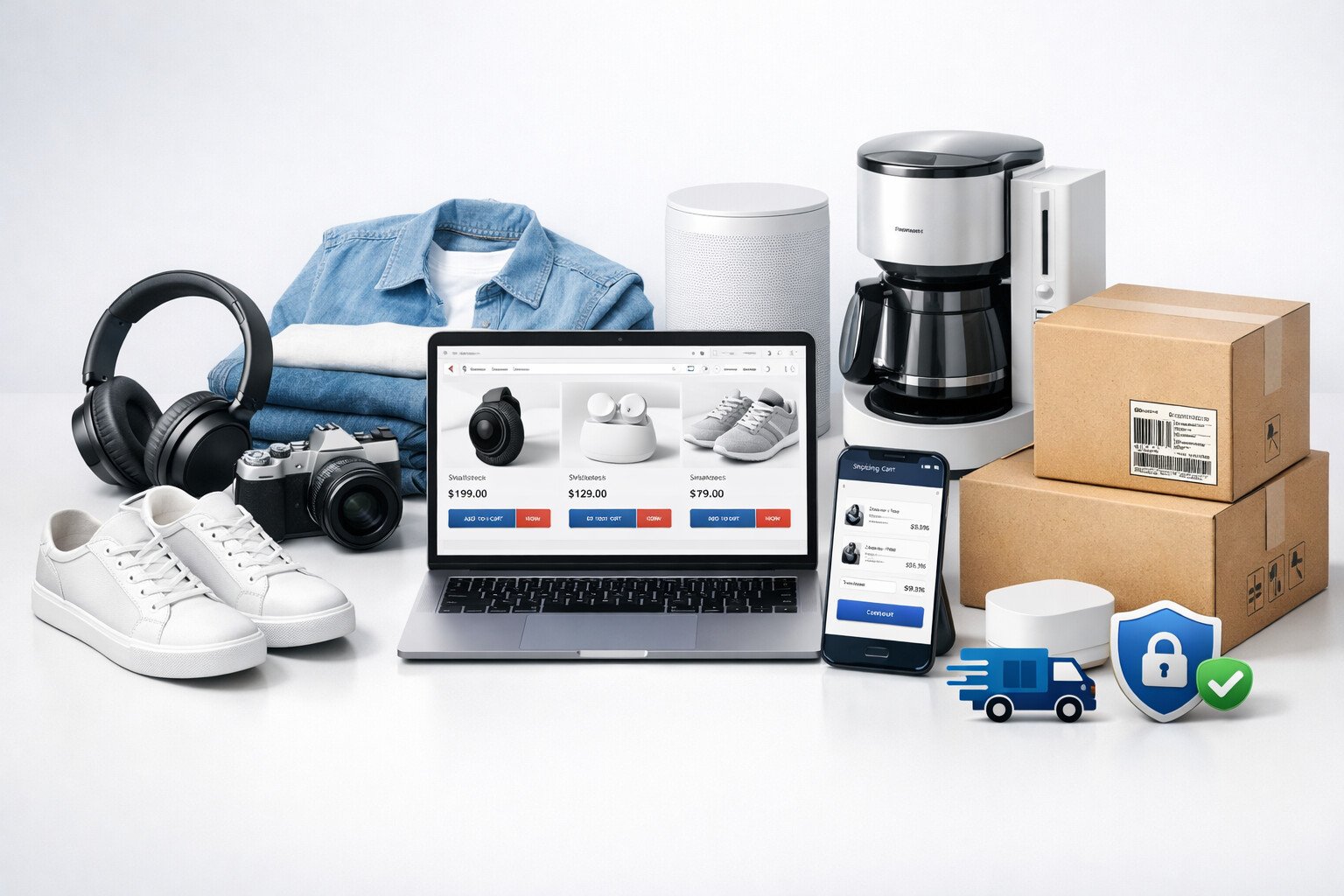 E-commerce and product shopping